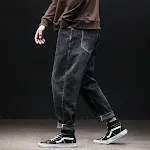 Fallwinter Tooling Mens Loose Harem Jeans – Comfortable, Relaxed Fit Work & Casual Pants. Durable and Stylish with Freed — photo 9