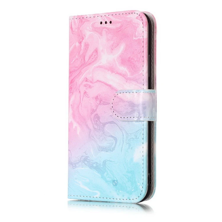 Title 1, Etui z klapką w marmurkowy wzór dla iPhone 11 P...