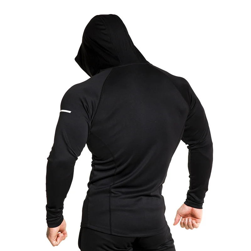 Title 12, Mens Quick Dry Slim Sports Hoodie
