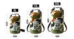 Bolsa balde impermeável em tela de malha PVC, ideal para transportar e armazenar itens com segurança e proteção contra água. — foto 14