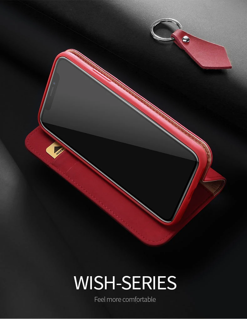 Title 4, Capa flip para celular compatível com Apple, pr...