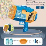 Electric Bubble Machine Children's Toy Stand. Generate endless bubbles for fun indoors and outdoors. Easy to use and per — photo 16