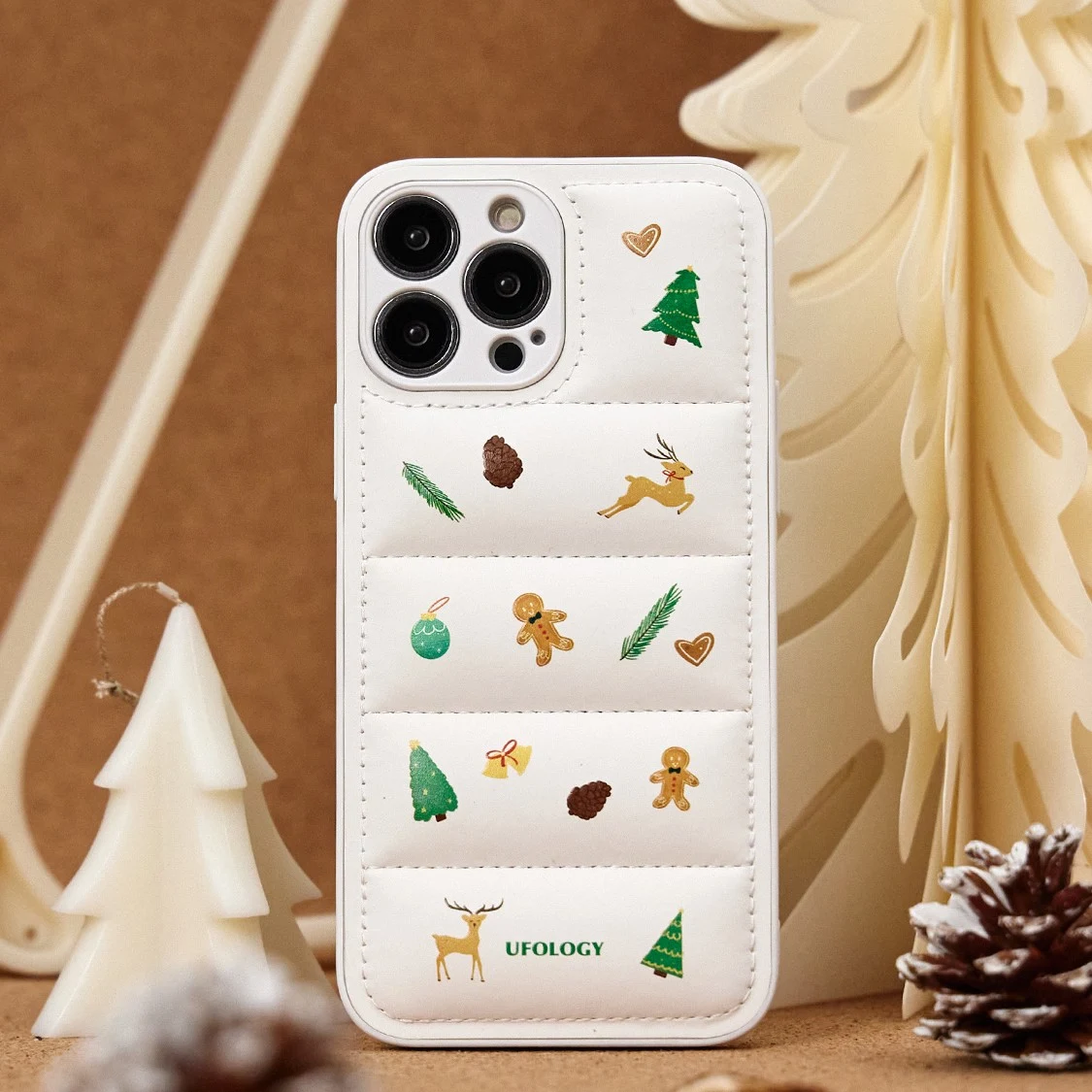 Title 1, Original Christmas Gingerbread Man Phone Case. ...