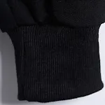 Hoodie elegante com estampa de abelha de manga comprida e cor sólida — foto 1