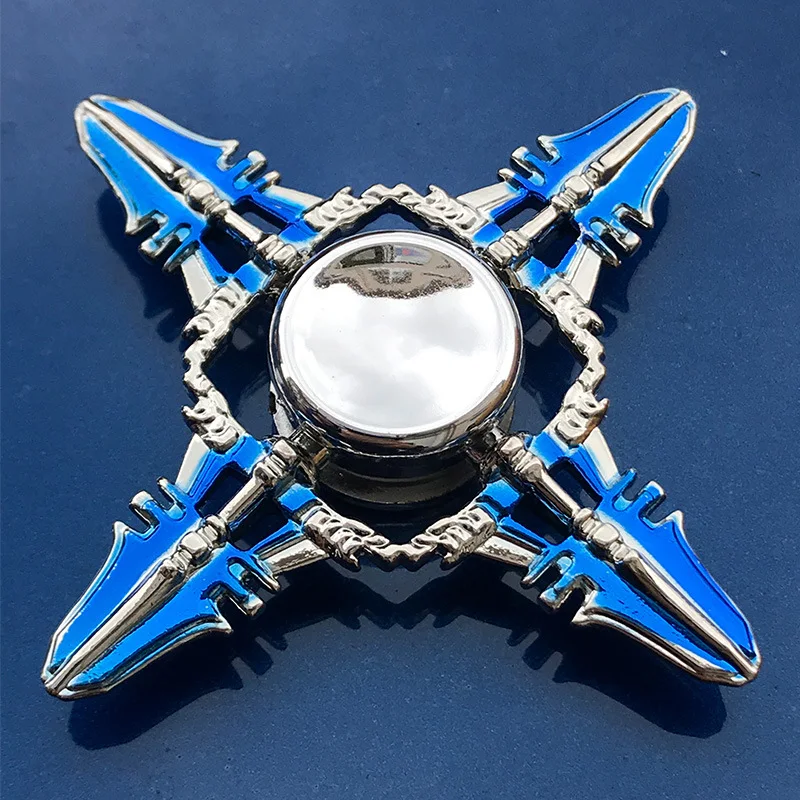 Zinc Alloy Leisure Fortress Finger Top — Relax, focus, and entertain yourself with this durable, stylish fidget spinner, — photo 2