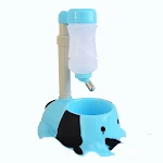 Pet Drinking Bowl Rod Lifting Type Provides automatic fresh water, easy to use and maintain. Perfect for dogs and cats, — photo 2