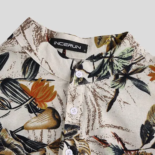 Title 6, New Mens Hot-selling Floral Short Sleeve Shirt