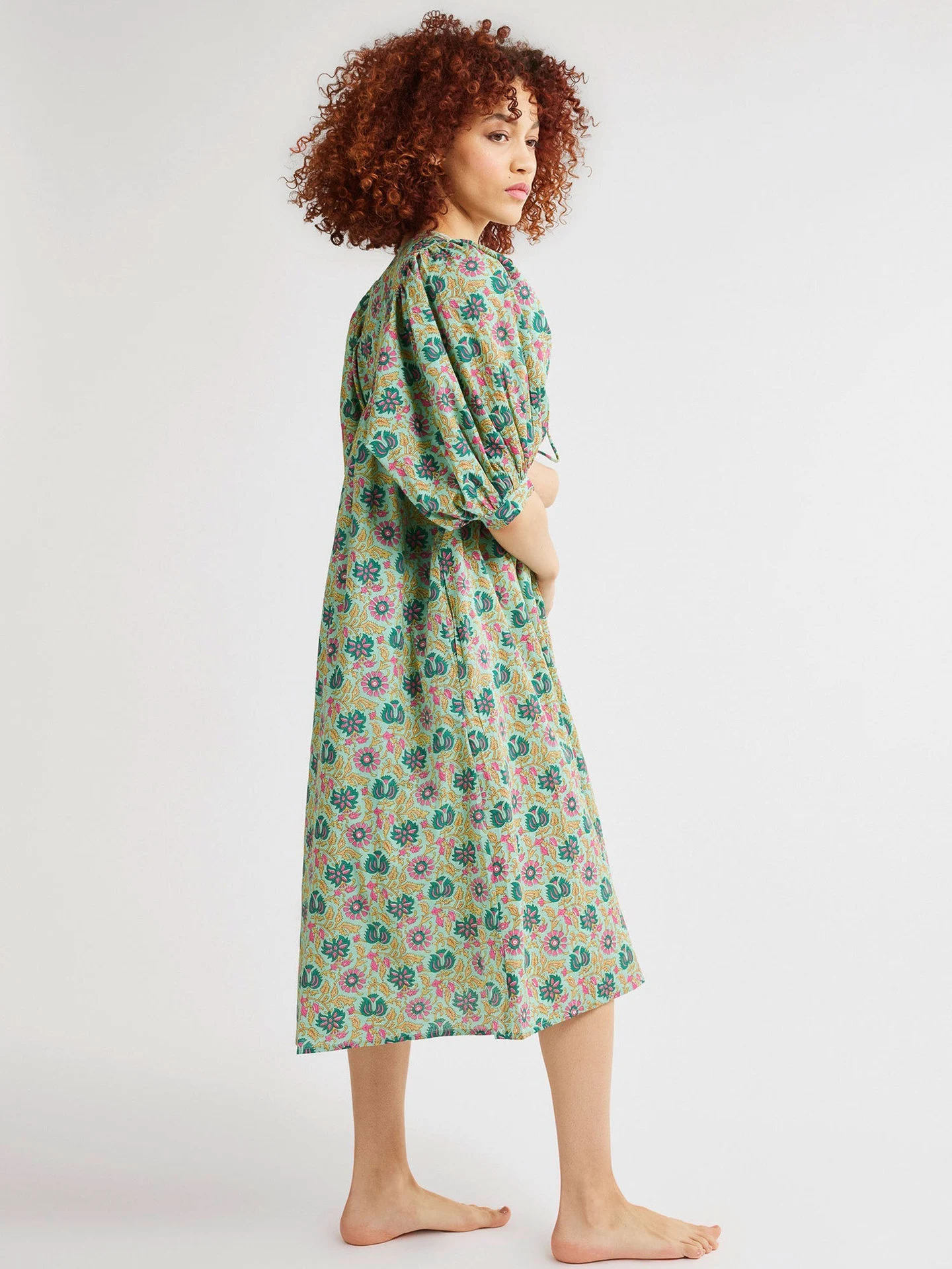 Title 10, European American High-end Niche Floral Skirt V...