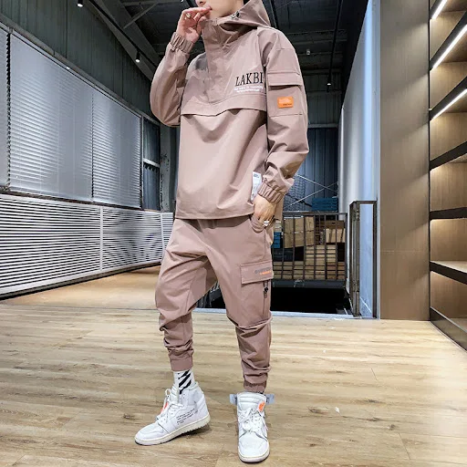 Title 2, Zweiteiler Männerpullover Sportbekleidung