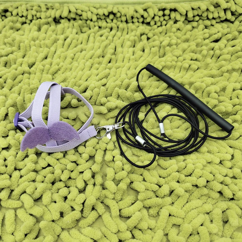Title 9, Parrot Bird Flying Traction Rope Bird Harness L...