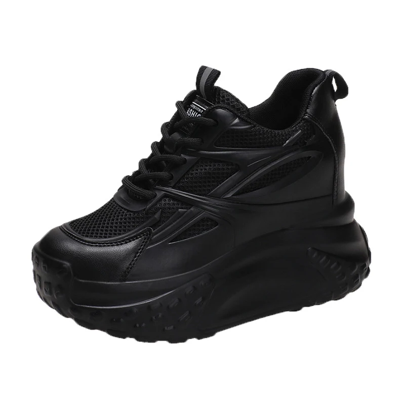 Summer New Fashion Clunky Sneakers Women's Platform Casual Shoes. Step out in style and comfort with these trendy platfo — photo 6