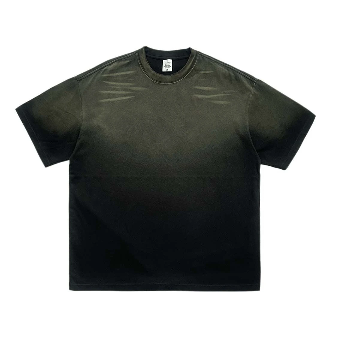 Summer New T-shirt Tiger Pattern Spray Horse Retro Distressed, a stylish and comfortable tee for summer, perfect for cas — photo 3