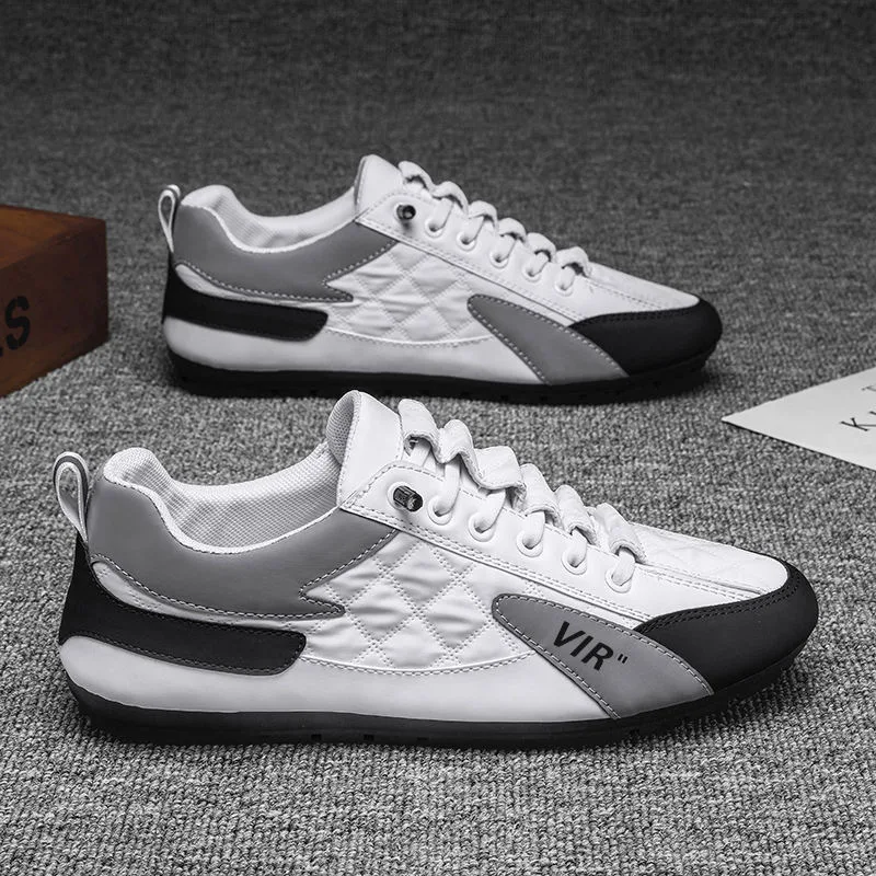 Heren sneakers zonder veters hardloopschoenen Mode outdoor wandelschoenen Platte loafers comfortabel en ademend voor dagelijks gebruik — foto 4