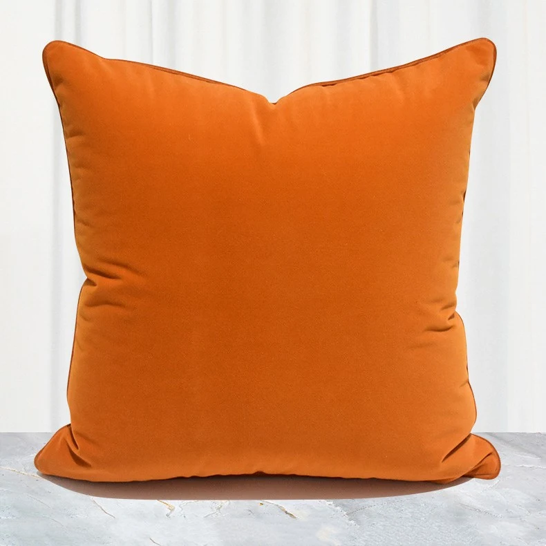 Funda de cojín para sofá de sala de estar moderna y sencilla, felpa suave y lujosa, perfecta para renovar y proteger tus cojines. — foto 27