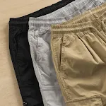 Men's Casual Trousers Ankle-tied Sports Overalls. Comfortable and stylish for everyday wear or light activities. Get you — photo 2