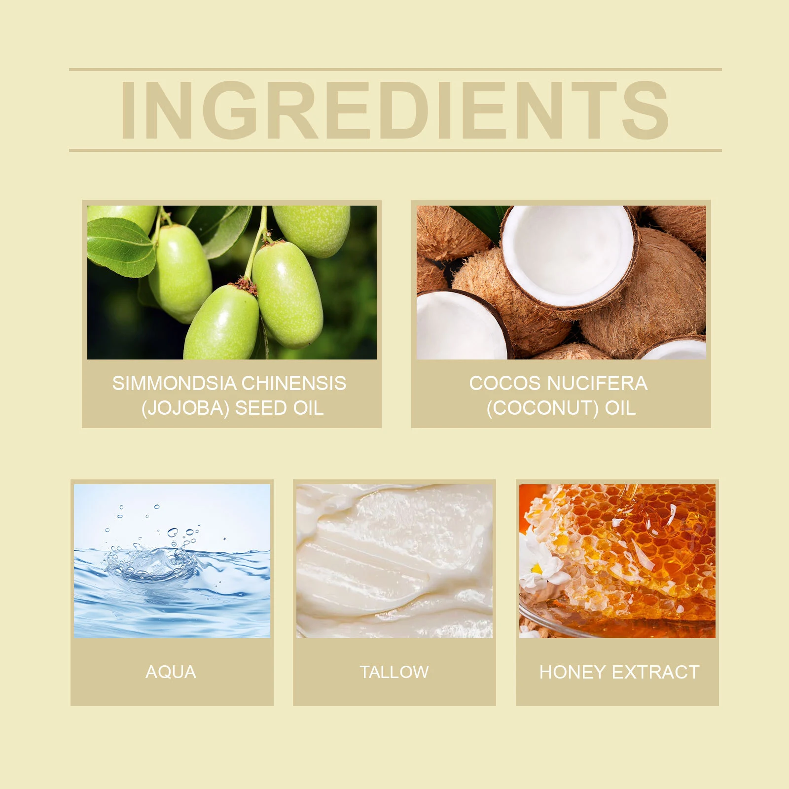 Butter Moisturizing Beruhigende Gesichtscreme Hydratisierend für geschmeidige Haut. Spendet Feuchtigkeit, beruhigt und pflegt die Gesichtshaut. — foto 5
