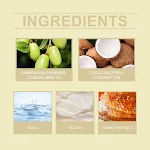 Butter Moisturizing Beruhigende Gesichtscreme Hydratisierend für geschmeidige Haut. Spendet Feuchtigkeit, beruhigt und pflegt die Gesichtshaut. — foto 5