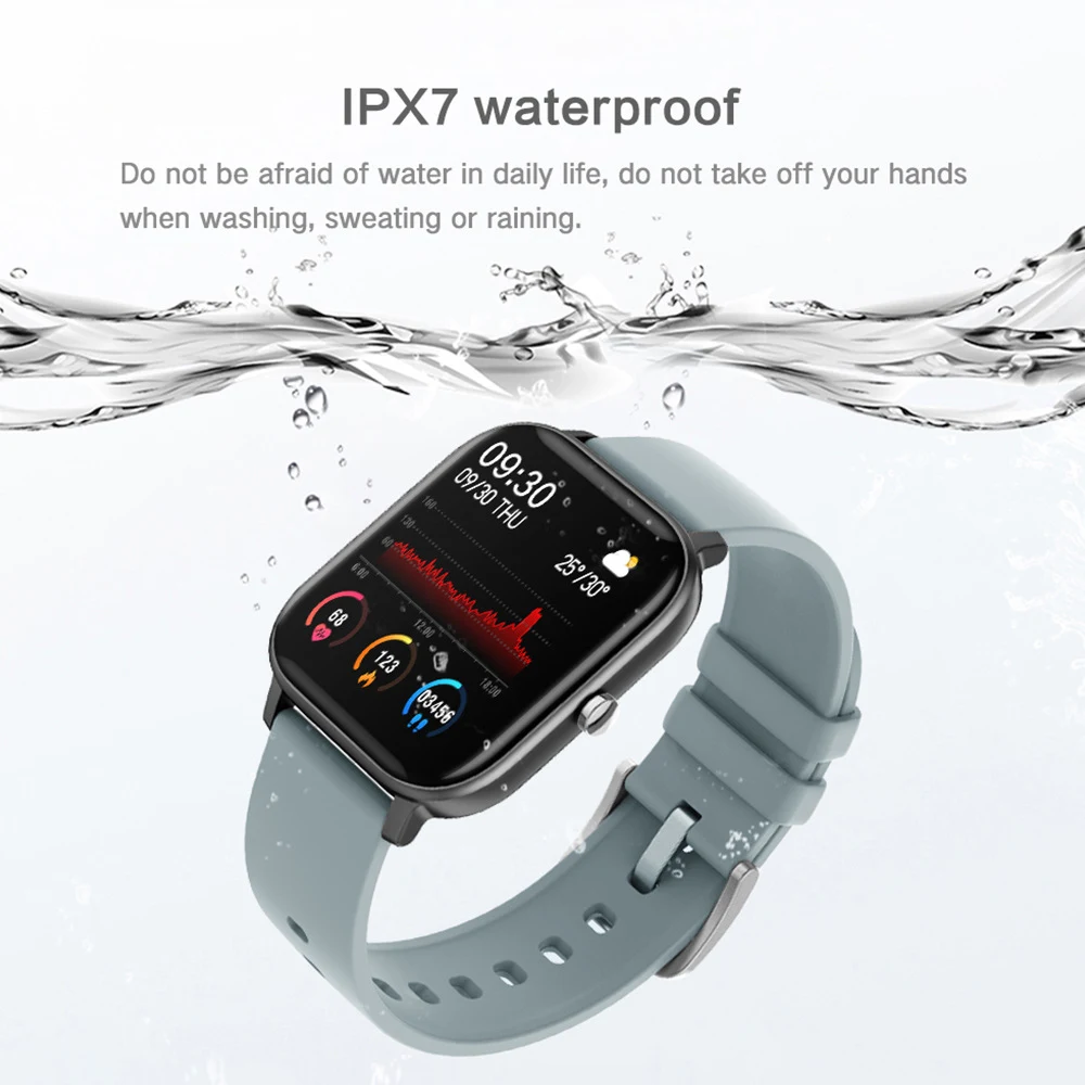 Title 3, Smart Sports P8 Waterproof Heart Rate Monitor B...
