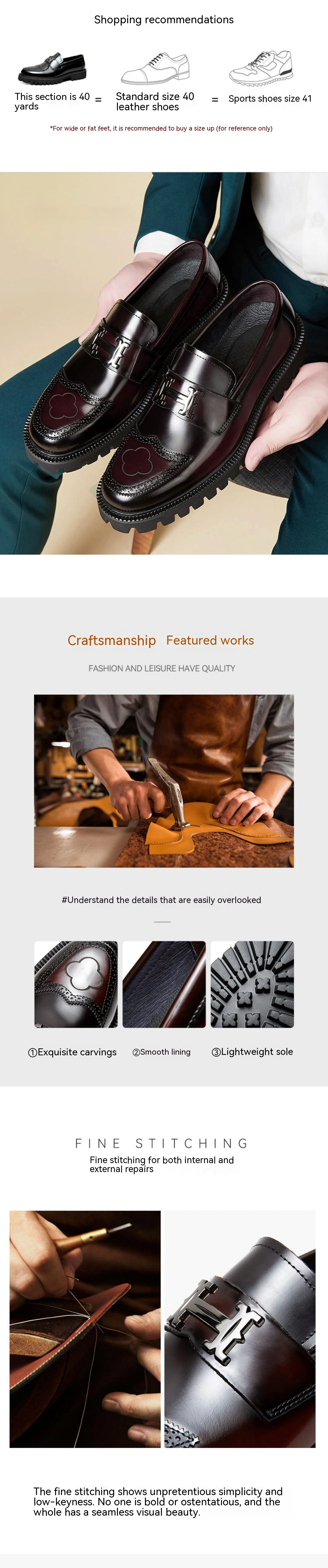 Title 15, Muške Slit Beads Matte Craft kožne cipele. Uživ...