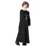 Moslim Arabische Midden-Oosten tienerjongens robe. Comfortabele en stijlvolle nachtkleding. Traditioneel design voor jongens. — foto 4