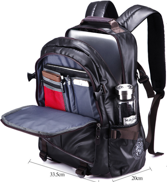 Title 1, Zhifan Waterproof Business Leisure Travel Bag. ...