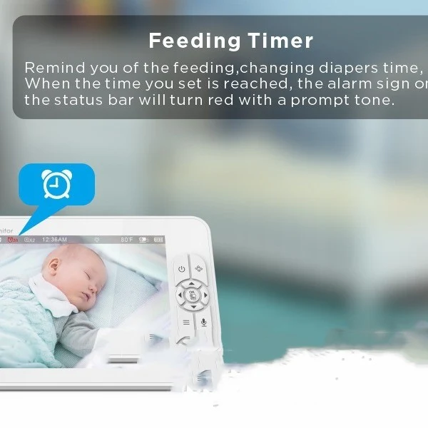 Title 4, Monitor de Bebê Sem Fio para Casa Monitore seu ...