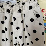 Calças casuais infantis Bud Dots fofas e lavadas. Conforto e estilo para o dia a dia. Lindas e ideais para crianças. — foto 5