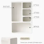 White Square Closet