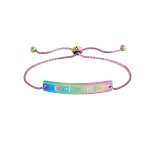 Pulseira Curva Color Rail de Moda Design Curvado e Moderno Conforto e Estilo Para Todas as Ocasiões Presente Perfeito Para Ela — foto 3