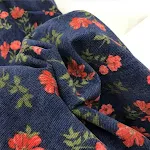 Vestido sem mangas feminino com estampa simples diário primavera veludo cotelê retrô macio e adorável, ideal para uso diário e conforto. — foto 5