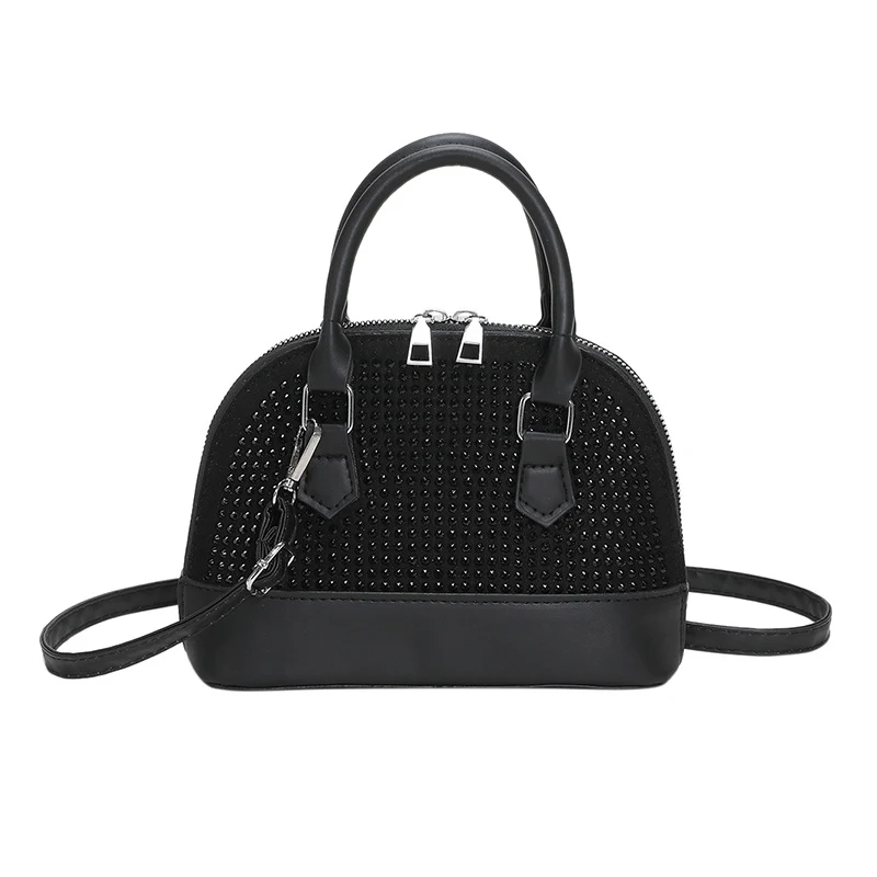 Bolsa de ombro fashion, portátil, casual e leve, com design de diamante, perfeita para carregar seus pertences com estilo e praticidade no dia a dia. — foto 15