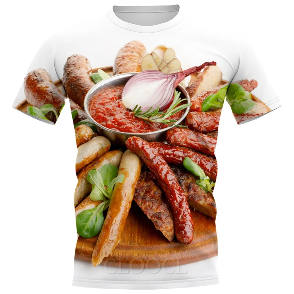 Creative and Funny 3D Short Sleeves shirts perfect for showing off your unique personality with eye-catching designs. — photo 7
