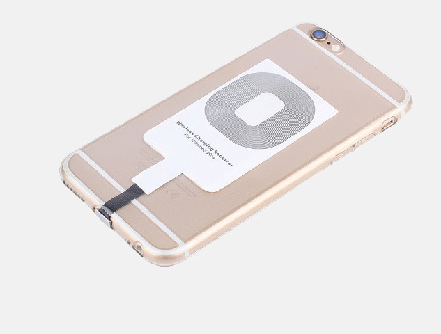 Title 6, Carregador sem fio para celular com patch recep...