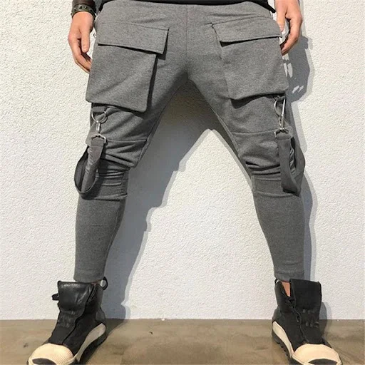 Title 2, Hip hop big pocket casual track pants perfect f...