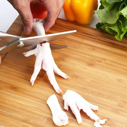 Title 8, Facas Tesouras de Cozinha Aço Inoxidável Aves P...