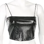 Gilet piccolo in pelle PU per moto. Offre protezione e stile con una vestibilità aderente. Ideale per motociclisti che cercano comfort e sicurezza. — foto 1