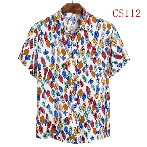 Title 11, Mens casual printed shirt