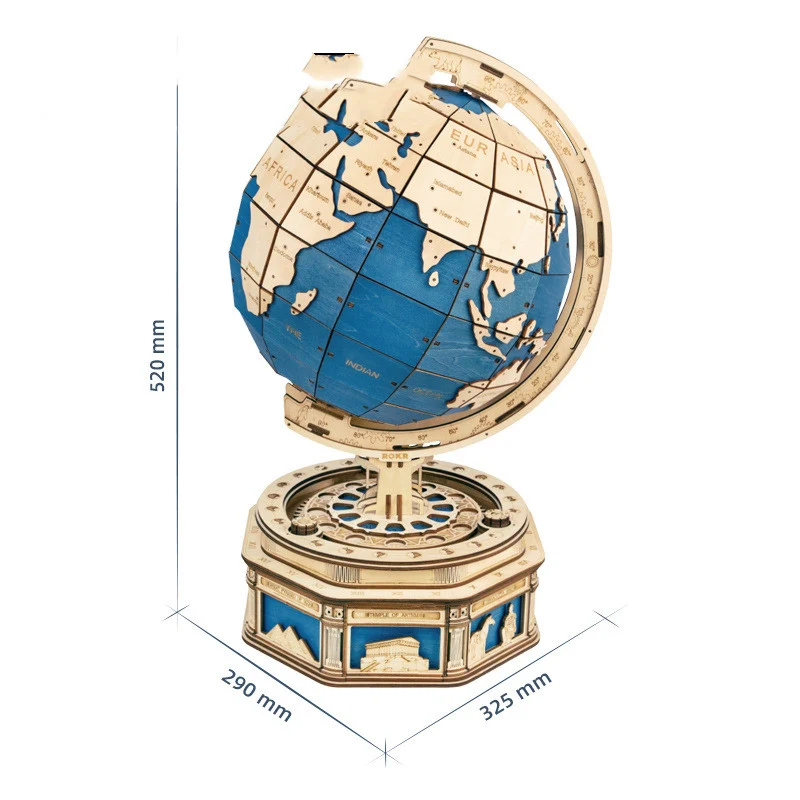 Title 4, Wooden Astronomical Geographer Telescope D Thre...