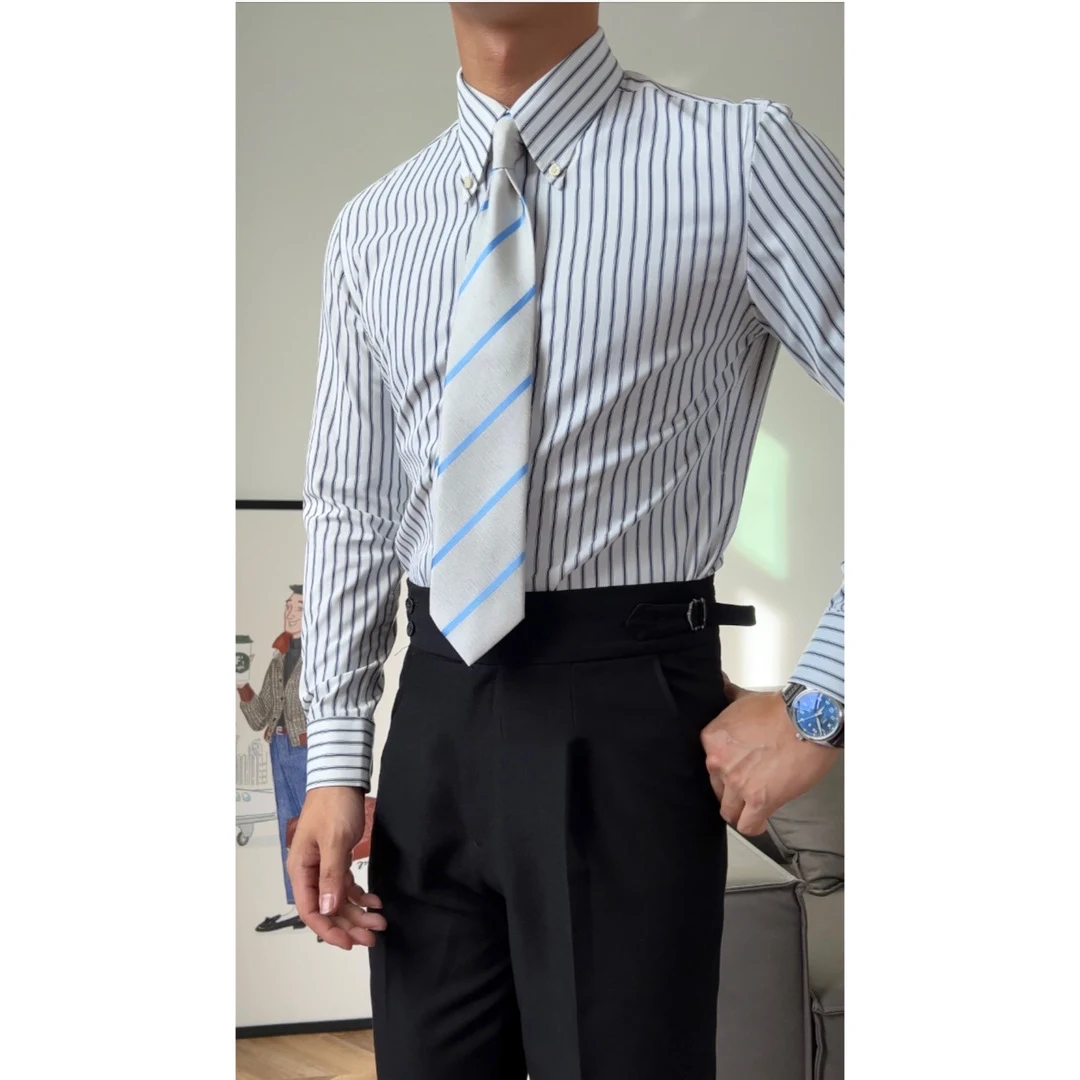 Title 4, Mens Versatile Business Formal Wear Shirt