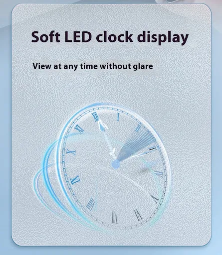 Title 13, Creative Clock Wireless Charging Bluetooth Spea...
