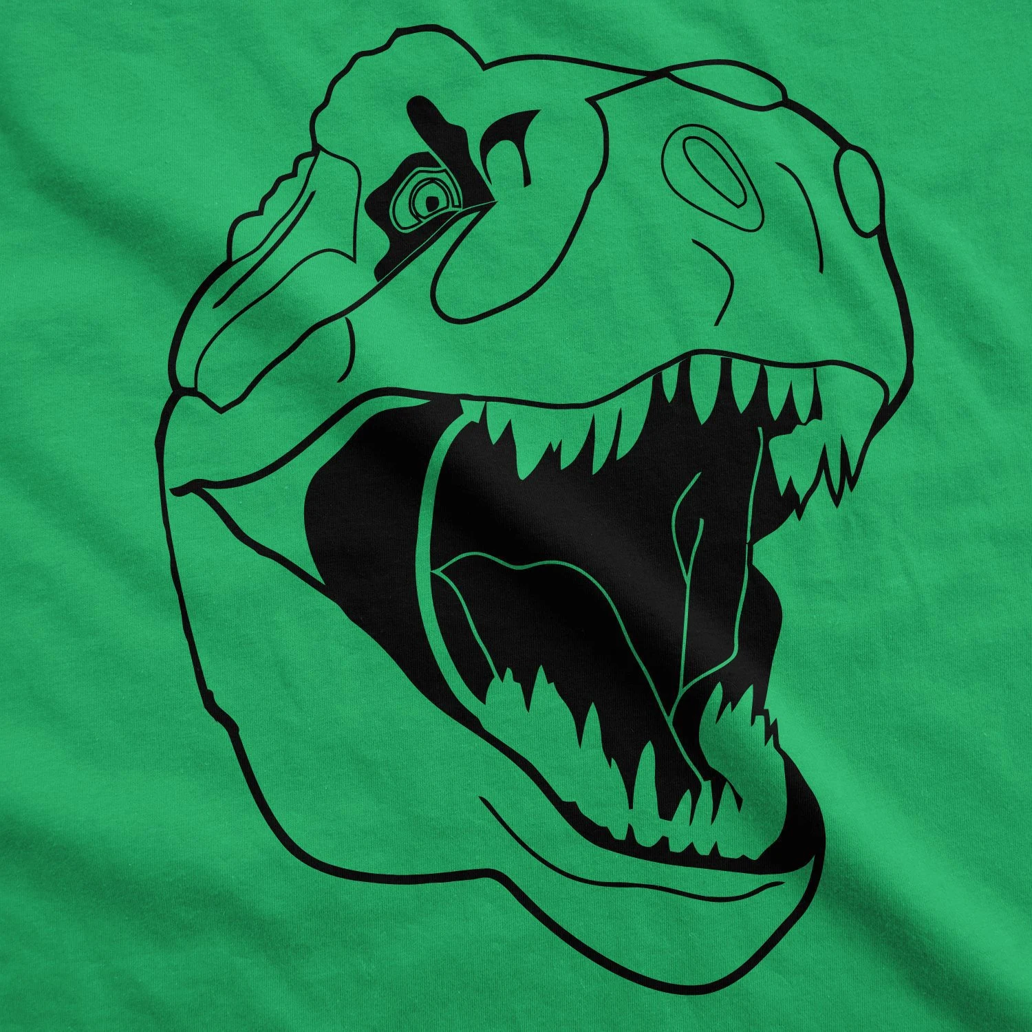 Camiseta masculina flip com estampa dupla de animais e letras da moda. Pergunte-me sobre Tiranossauro Rex! — foto 4