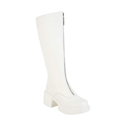 Title 5, Womens Knight Martin Boots, Round Toe, Chunky ...