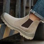 Botas de segurança para solda elétrica, anti-impacto e anti-perfuração, cano alto, proteção completa em um único passo. — foto 2
