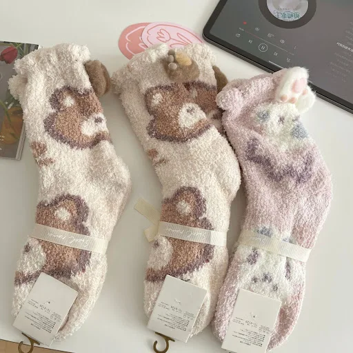 Title 2, Womens Winter Thicken Thermal Sleeping Socks C...