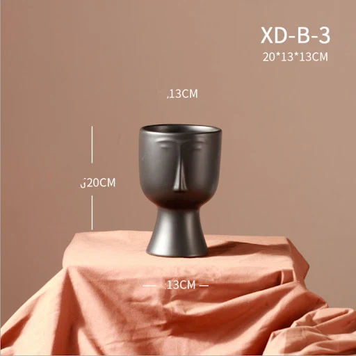 Title 10, Vaso cerâmico decorativo Arte de flores secas R...