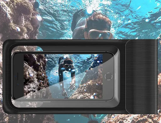 Title 7, Waterproof Mobile Phone Bag for Swimming, Photo...