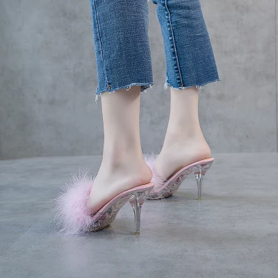 Title 7, Pantufas de lã de cristal para mulheres outono ...