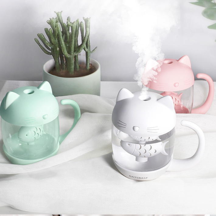 Home Cute And Creative Mini Humidifier, Improves Air Quality with Compact Design, Easy to Use and Perfect for Desk or Be — photo 6