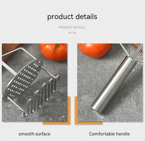 Title 4, Stainless Steel Potato Extruder for perfect mas...