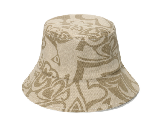 Title 20, Cappello da pescatore femminile con fiori geome...